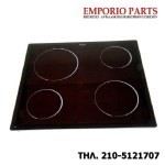 κρύσταλλο κεραμικής εστίας κουζίνας WHIRLPOOL, 481244039817